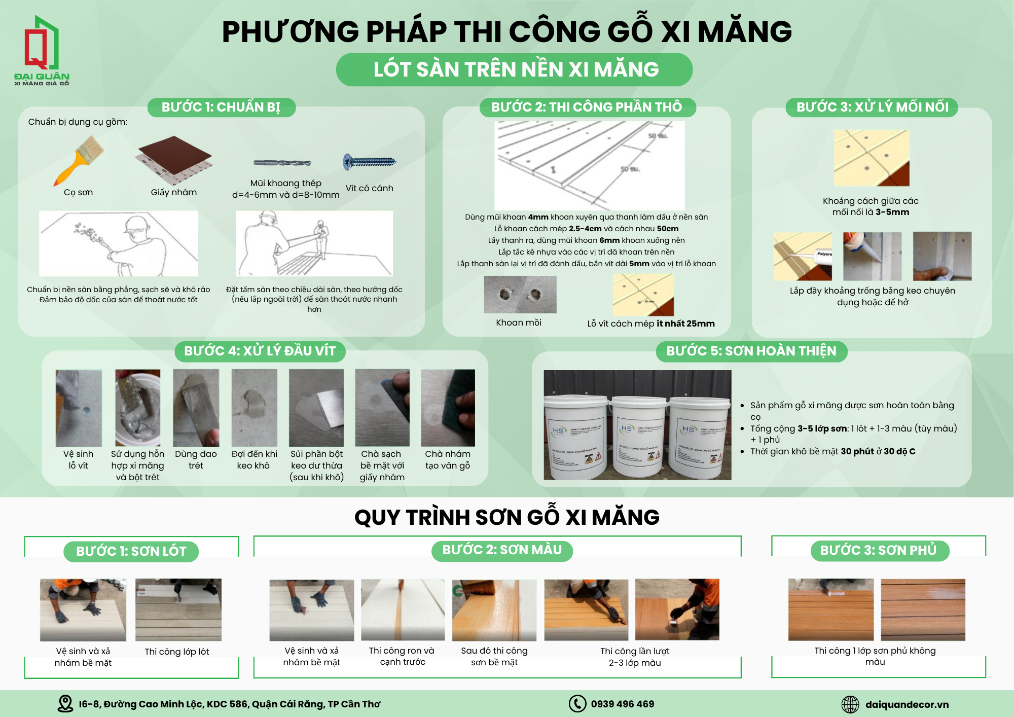 Chuẩn bị keo